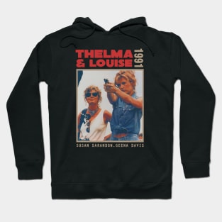 Thelma and Louise // Retro Style Design Hoodie